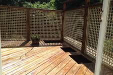 External Decking and Trellis, N8